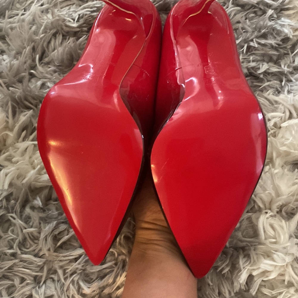 Red ombré high heels - Picture 2 of 9